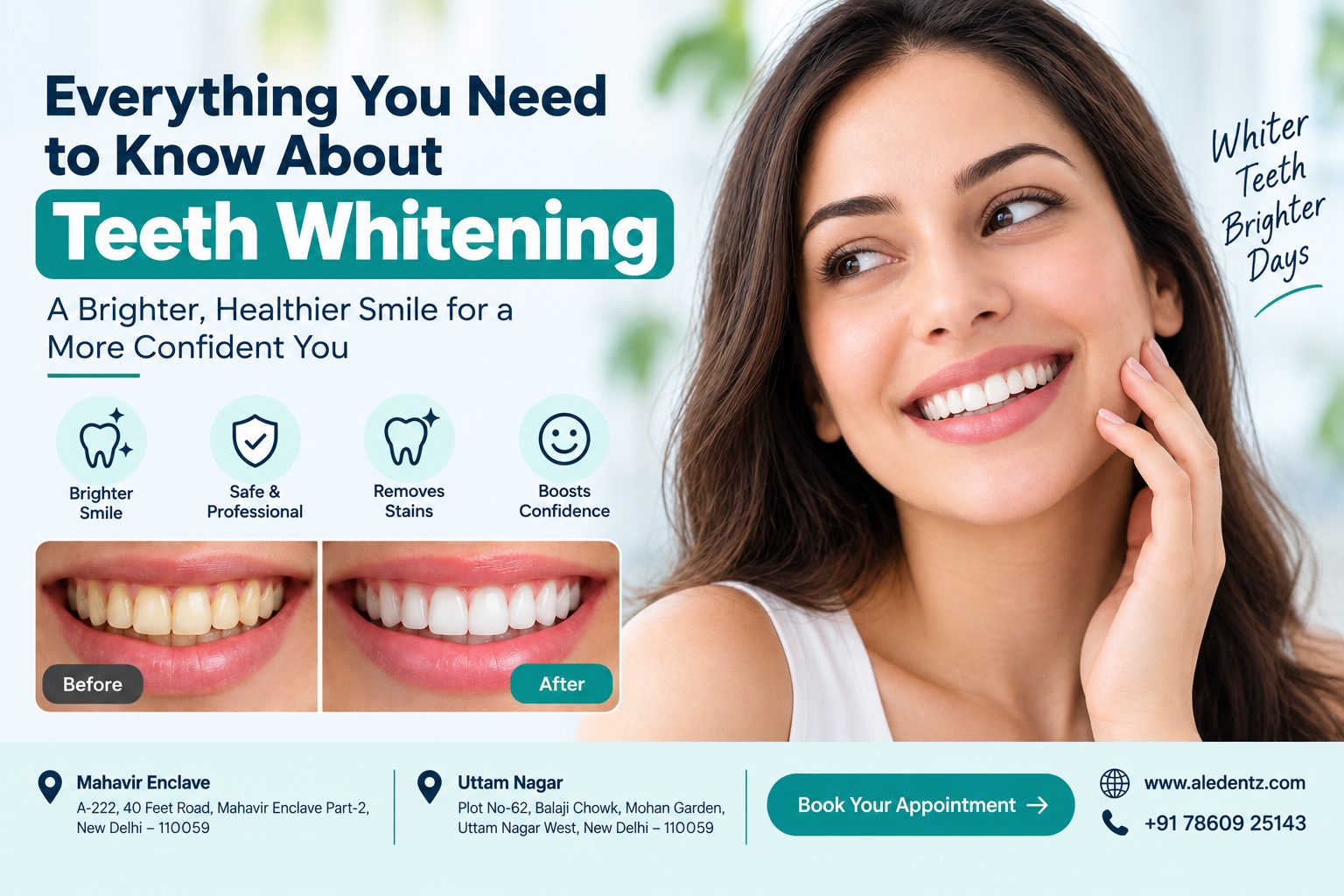 Everything You Need to Know About Teeth Whitening