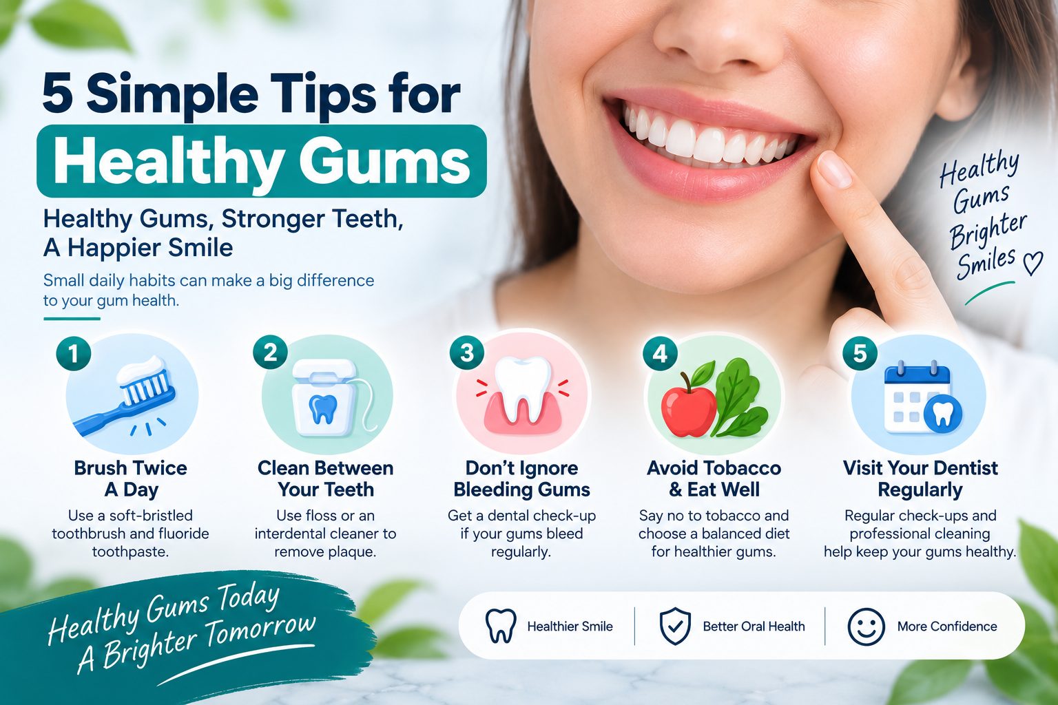 5 Simple Tips for Healthy Gums