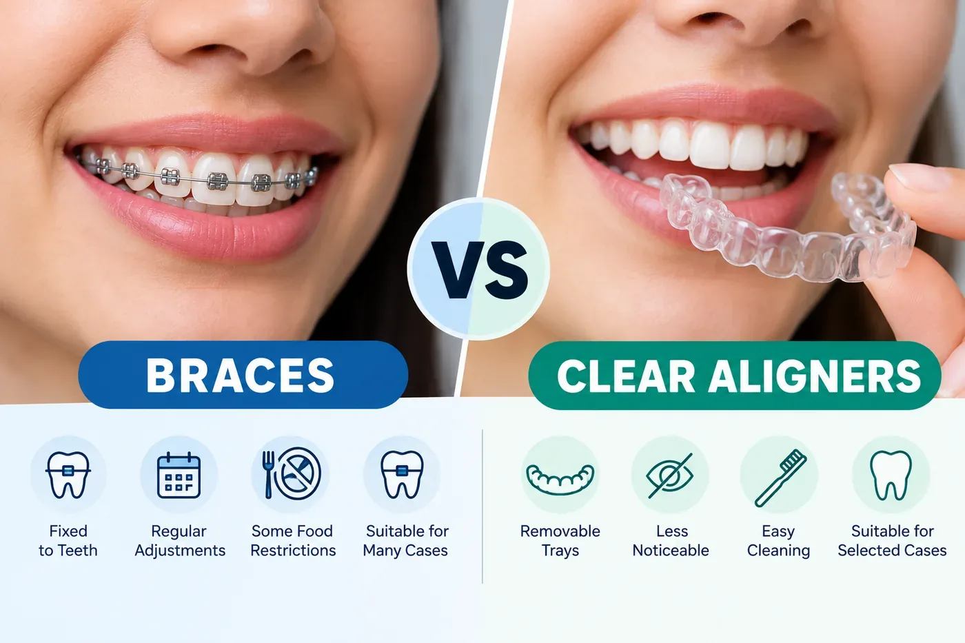 Braces vs Clear Aligners in Delhi: Which Orthodontic Option May Suit You?